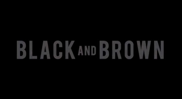 black & brown